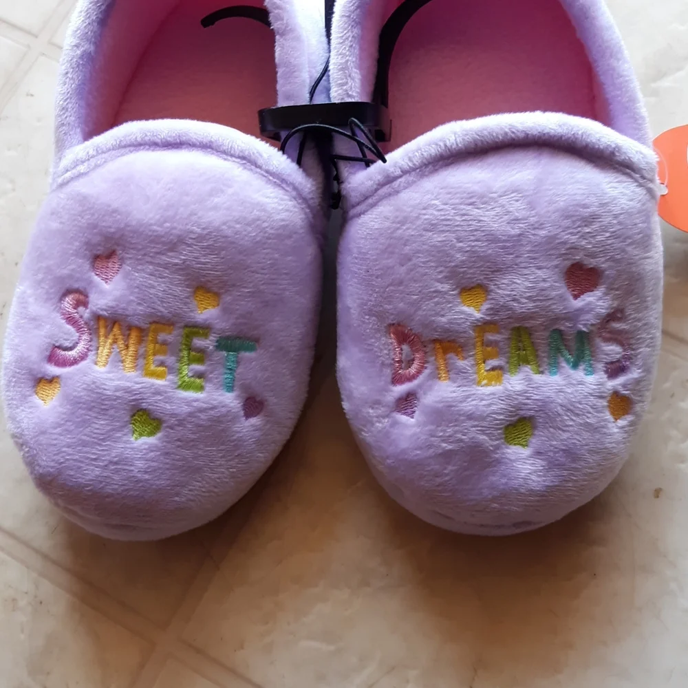 Wonder Nation Little Girl Slippers